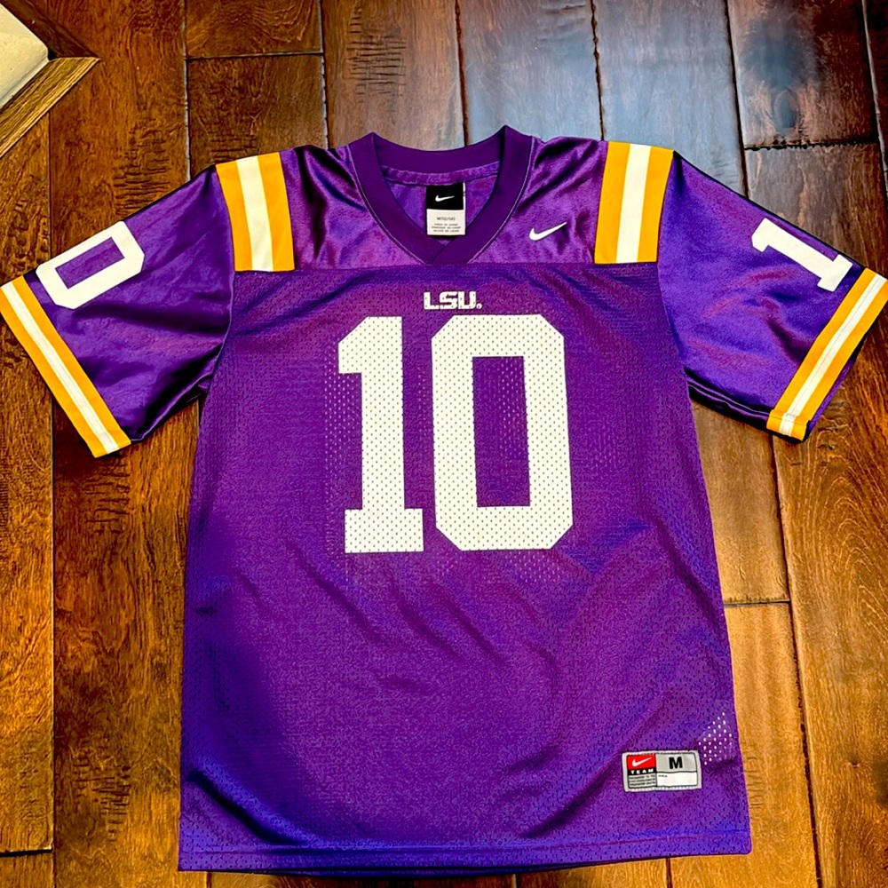 LSU Nike Jersey Youth Medium 12/14- like new